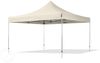 4x4 m Faltpavillon PROFESSIONAL Alu 40mm, Seitenteile mit Panoramafenstern, creme Bild 2