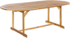 Gartentisch Set MAUI II Akazienholz 160 220x100x74 cm Heller Holzfarbton Bild 5