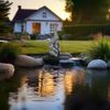 LED Solarleuchte, Elefant, grau, H 32,5 cm Bild 5