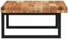 vidaXL Waschbeckenregal Wandmontage Stahl und Akazienholz 3302853 Bild 5