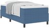 vidaXL Boxspringbett Blau und Weiß 100 x 200 cm Cordstoff 3337450 Bild 3