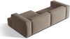 Micadoni Ecksofa Nuria 4-Sitzer Rechts Samt Warmes Grau Bild 4