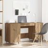 vidaXL Schreibtisch Artisan-Eiche 140 x 50 x 75 cm Holzwerkstoff 879523 Bild 4