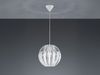 LED Pendelleuchte mit Acryl Kugel Lampenschirm, Transparent Ø 30cm Bild 3