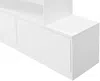 Vente-unique - LOVILA Ordnungshelfer Holz, Platte Weiß - B 35 cm x H 146,6 cm x L 140 cm Bild 4