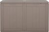 vidaXL Garten-Aufbewahrungsbox 180 L Braun PP-Holzoptik 151231 Bild 4