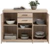 Kommode BRISTOL 3 Schrank in Eiche 120 cm Bild 3