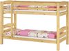 Erst-Holz Etagenbett Kiefer natur 90x200 inkl. Gästebett Bild 4
