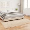 vidaXL Teppich aus Kunstschaffell TAFALLA Beige 120 x 170 cm Polyester 42021482 Bild 4
