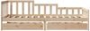 vidaXL Tagesbett mit Schubladen 90x190 cm Massivholz Kiefer 3302102 Bild 4