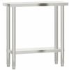 vidaXL Küchen-Arbeitstisch 82,5x30x85 cm Edelstahl 376451 Bild 2