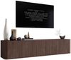 Compleo TV-Schrank modern und Japandi Design, Lowboard 200 cm breit MADE IN EU, TOPSELLER Bild 2