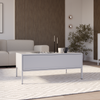 Selsey "Velveto" Couchtisch mit Schublade, weiß, 100x50 cm Bild 3