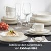 Peill+Putzler Germany 6er Set Weißweinkelche, 360 ml Volumen, Stabiler Fuß, Kristallgläser mit einem schlichten Design, Weingläser für Wasser, Saft & Cocktail, Trinkgläser Bild 3