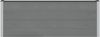 vidaXL Hochbeet Schwarz 200 x 30 x 72 cm WPC und Aluminium 3438796 Bild 2