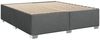 vidaXL Boxspringbett mit Matratze Dunkelgrau 180x200 cm Stoff 3290582 Bild 5