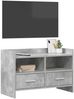 vidaXL TV-Schränk 71,5 x 33 x 47 cm Betongrau Holzwerkstoff 8011150 Bild 2