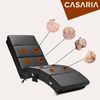 Casaria Relaxliege London Massage Kunstleder Schwarz Bild 4