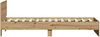 vidaXL Bettgestell mit Kopfteil Artisan-Eiche 80 x 200 cm 8009026 Bild 5