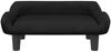 vidaXL Hundebett Schwarz 70x40x24 cm Samt Bild 3