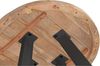 Esszimmertisch rund 140 cm Mangoholz naturfarben schwarz Adelina 134963978 Bild 4