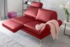 KAWOLA Sofa HURRICANE 2-Sitzer Leder rot 87 x 141 x 170 cm Bild 5