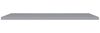vidaXL Schwebendes Wandregal Grau 120x23,5x3,8 cm MDF 323862 Bild 4