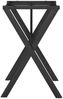 vidaXL Esstisch-Gestell in X-Form 50x40x73 cm Stahl 357904 Bild 4
