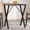 vidaXL Esstisch-Gestell in X-Form 50x40x73 cm Stahl 357904 Bild 2