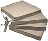 4er Set Beautissu Stuhlkissen Loft SK Natur Bild 5