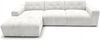 AX LIVING Couch in L Form Corlu Perlweiß Sofa für Wohnzimmer 310 cm L Bild 3
