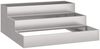 vidaXL Garten-Pflanzgefäß Silber 90 x 90 x 35 cm Edelstahl 865838 Bild 2