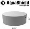 Gartenmöbel-Schutzhülle >AQUASHIELD< in grau - 85x250 (HxD) Bild 2