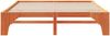 vidaXL Bettrahmen Braun 180 x 200 cm Massives Kiefernholz 872979 Bild 5