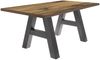 Esszimmertisch Elia 4 140 x 90 x 75 Esstisch Graphit/Plankeneiche 13283-140 Bild 2