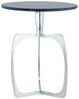 Amagohome Beistelltisch Runder Beistelltisch Berlin mit Marmor – Ø 45 cm Design Sofatisch Gold, Handarbeit Bild 3