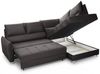 Ecksofa Schlafsofa Sofa MARNO in Stoff Chill Me Anthrazit Ottomane Rechts Bild 3