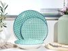 Mediterran Petrol, Tellerset 12-tlg (mo) Bild 2
