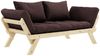 Karup Design Futonsofa BEBOP Gestell Natur, Matratze Brown Bild 3