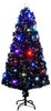 vidaXL Künstlicher Weihnachtsbaum mit Ständer/LED 150 cm Fiberoptik, Mit Beleuchtung [284301] Bild 2