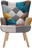 Vente-unique - VATELY Sessel Stoff #N/A - B 78 cm x H 95,5 cm x L 69 cm Bild 3