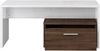 FORTE Raidon Couchtisch, Holzwerkstoff, Braun/Weiß, 110 x 48 x 100,4 cm Bild 4