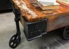 Couchtisch Altholz 120x60x43 mehrfarbig lackiert INDUSTRIAL #18 Bild 5