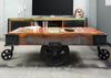 Couchtisch Altholz 120x60x43 mehrfarbig lackiert INDUSTRIAL #18 Bild 3