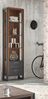 Regal Auburn Eiche Stirling und Matera grau 49 x 202 cm Bild 2