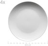 Mäser 931919 Kombiservice Barca für 4 Personen, Porzellan, weiß (1 Set, 16-teilig) Bild 3