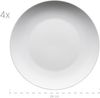 Mäser 931919 Kombiservice Barca für 4 Personen, Porzellan, weiß (1 Set, 16-teilig) Bild 2