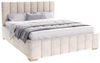 FDM Polsterbett Stauraumbett Bettgestell 90x200, 120x200, 140x200, 160x200, 180x200cm (MADE IN EU - mit hochwertigem Velours Bezug, Bettrahmen, Bett, Optional mit Matratze bestellbar, mit großen gepolsterten Kopfteil, mit Bettkasten zum aufklappen), Me... Bild 4