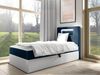 Boxspringbett 'Gladino Junior 1' blau 80x200 cm Rechts Bild 2