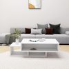 vidaXL Couchtisch Weiß 105x55x32 cm Holzwerkstoff 808522 Bild 3